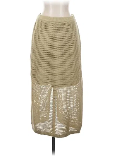 Pre-owned A New Day Casual Skirt In Gold