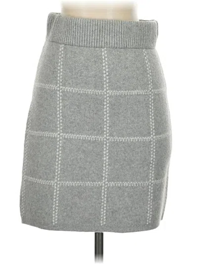 Pre-owned A New Day Casual Skirt In Gray