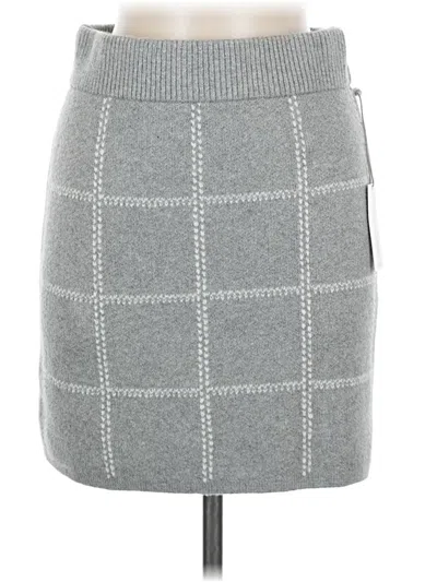 A New Day Casual Skirt In Gray