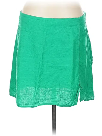 Pre-owned A New Day Casual Skirt In Green