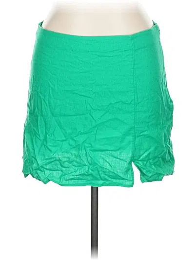 Pre-owned A New Day Casual Skirt In Green
