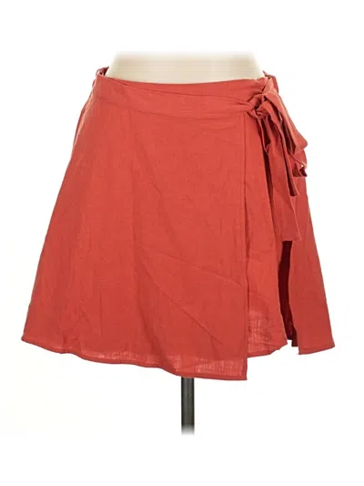 Pre-owned A New Day Casual Skirt In Red