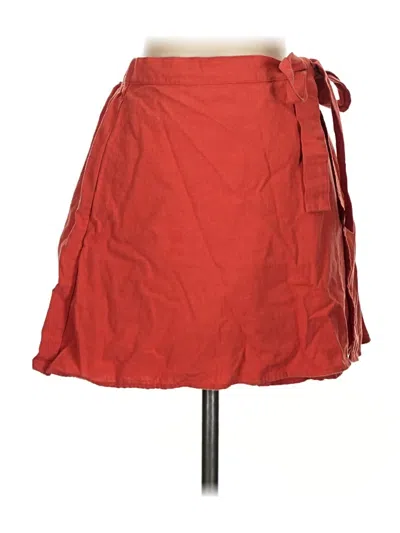 Pre-owned A New Day Casual Skirt In Red