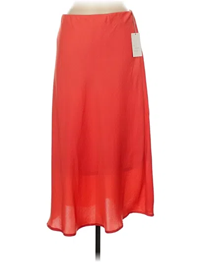 A New Day Casual Skirt In Red