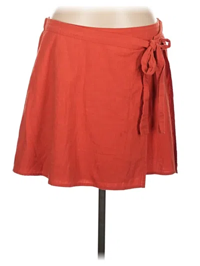 Pre-owned A New Day Casual Skirt In Red