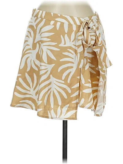 Pre-owned A New Day Casual Skirt In Tan