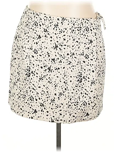 Pre-owned A New Day Casual Skirt In White