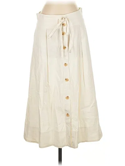 Pre-owned A New Day Casual Skirt In White