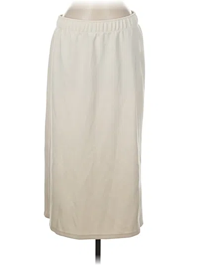 Pre-owned A New Day Casual Skirt In White