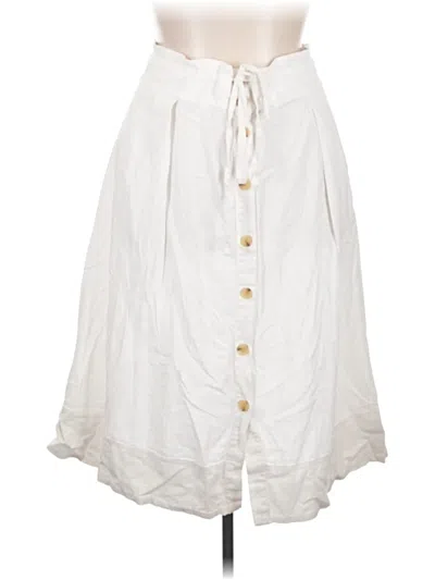 Pre-owned A New Day Casual Skirt In White