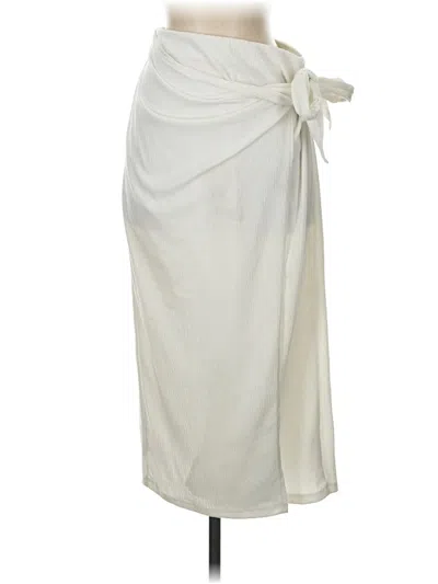 Pre-owned A New Day Casual Skirt In White