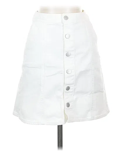 Pre-owned A New Day Casual Skirt In White