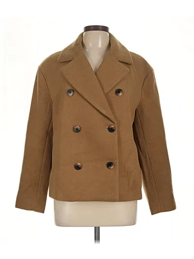 Pre-owned A New Day Coat In Tan