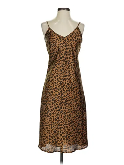 Pre-owned A New Day Cocktail Dress In Brown