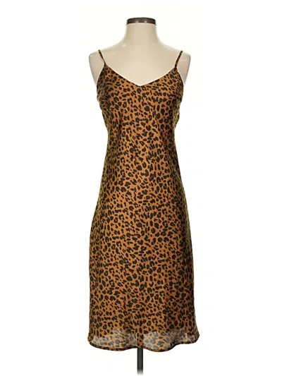 Pre-owned A New Day Cocktail Dress In Brown