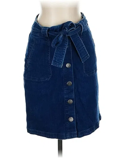 Pre-owned A New Day Denim Skirt In Blue