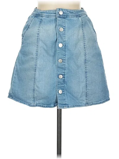 Pre-owned A New Day Denim Skirt In Blue