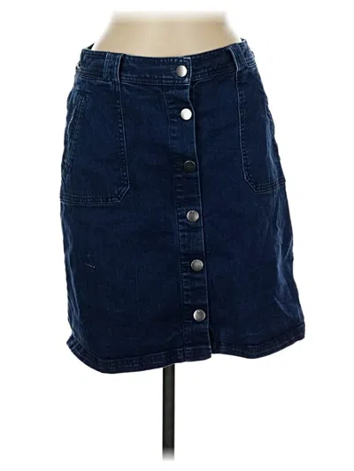 Pre-owned A New Day Denim Skirt In Blue