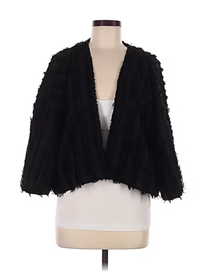Pre-owned A New Day Faux Fur Jacket In Black