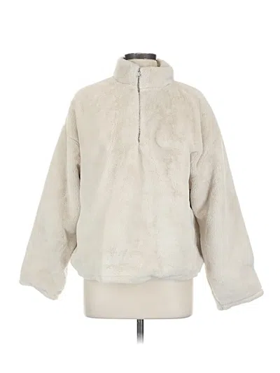 Pre-owned A New Day Faux Fur Jacket In Ivory