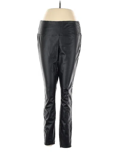 Pre-owned A New Day Faux Leather Pants In Black