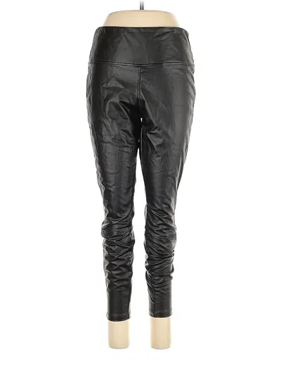 Pre-owned A New Day Faux Leather Pants In Black