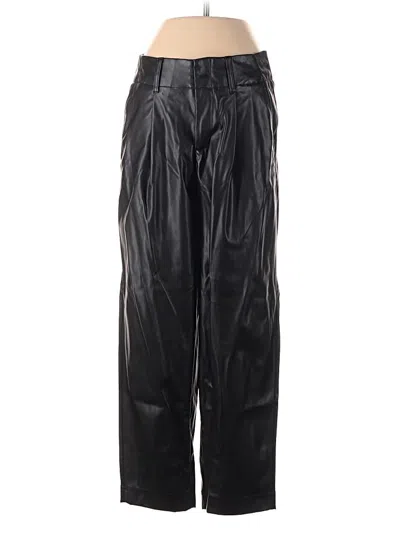 Pre-owned A New Day Faux Leather Pants In Black