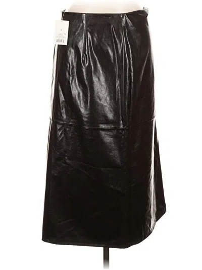 A New Day Faux Leather Skirt In Black