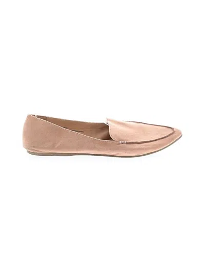 Pre-owned A New Day Flats In Tan