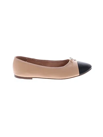 Pre-owned A New Day Flats In Tan