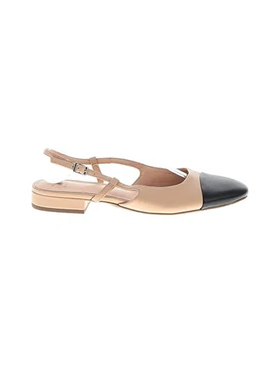 Pre-owned A New Day Flats In Tan