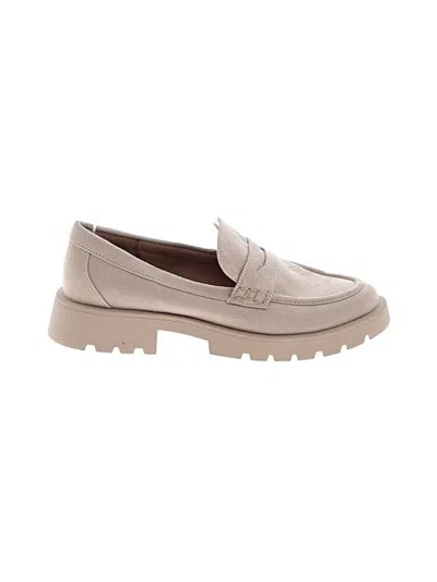 Pre-owned A New Day Flats In Tan
