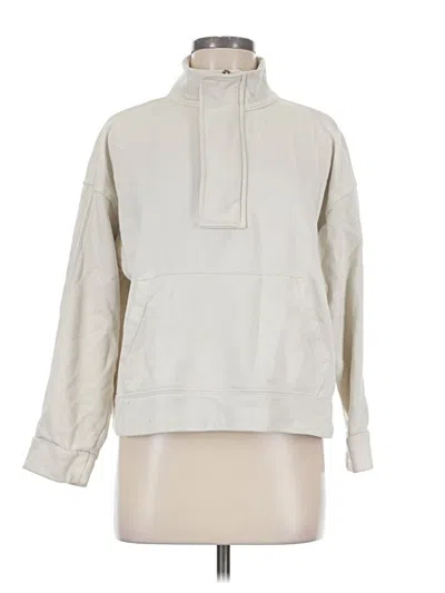 Pre-owned A New Day Fleece Jacket In Ivory