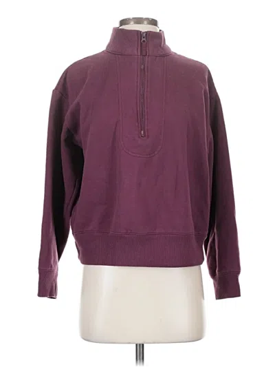 Pre-owned A New Day Fleece Jacket In Purple