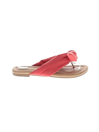 Pre-owned A New Day Flip Flops In Red