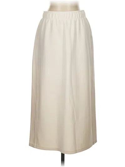 Pre-owned A New Day Formal Skirt In Ivory