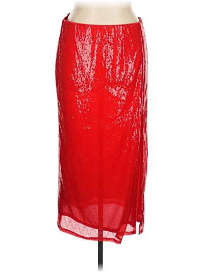 A New Day Formal Skirt In Red