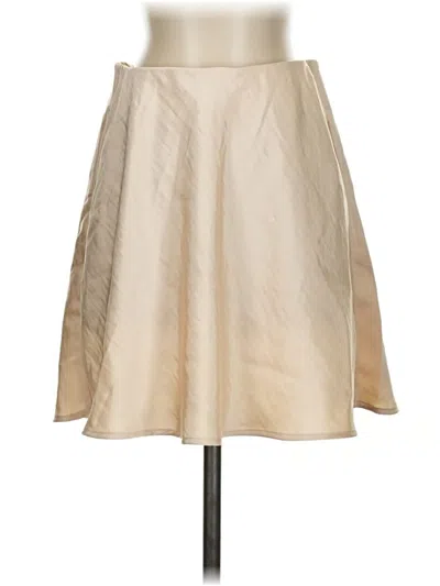 Pre-owned A New Day Formal Skirt In Tan