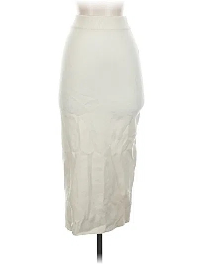 Pre-owned A New Day Formal Skirt In White