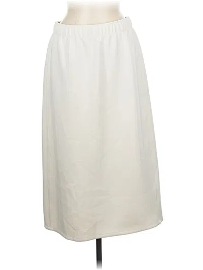 Pre-owned A New Day Formal Skirt In White