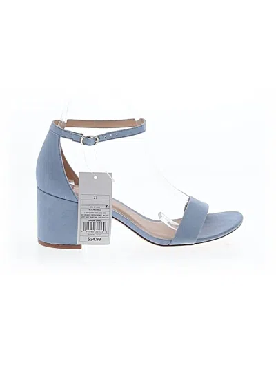 Pre-owned A New Day Heels In Blue