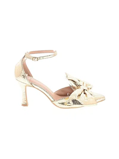Pre-owned A New Day Heels In Gold