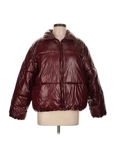 Pre-owned A New Day Jacket In Burgundy