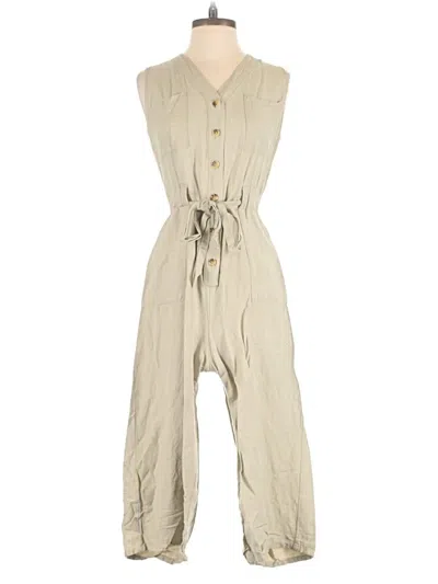 Pre-owned A New Day Jumpsuit In Tan