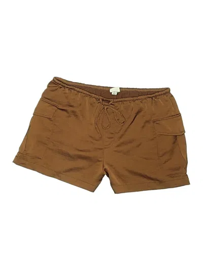 Pre-owned A New Day Khaki Shorts In Brown