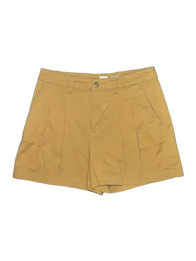 Pre-owned A New Day Khaki Shorts In Gold