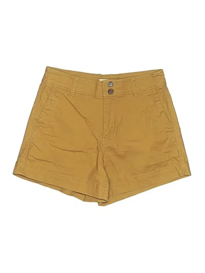 Pre-owned A New Day Khaki Shorts In Gold