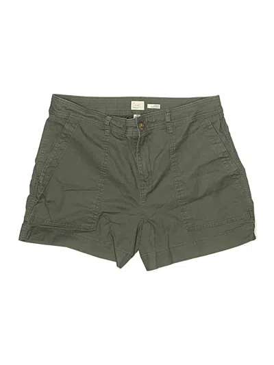 Pre-owned A New Day Khaki Shorts In Green