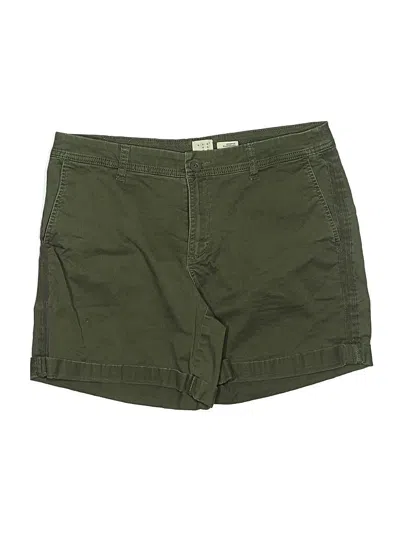 Pre-owned A New Day Khaki Shorts In Green