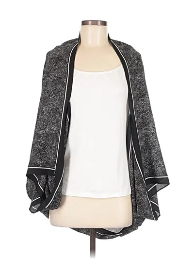 A New Day Kimono In Gray
